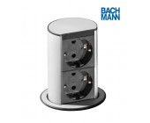 Выдвижной блок розеток Bachmann Elevator 2x220 (Sc